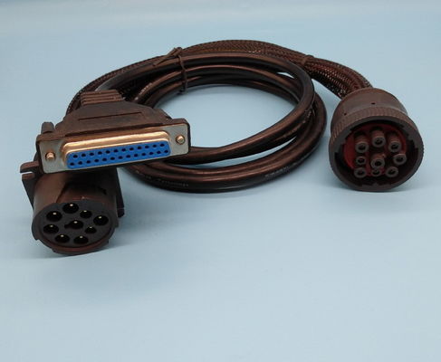Deutsch 9-Pin J1939 Female do DB25P Female i J1939 Male Splitter Y Cable