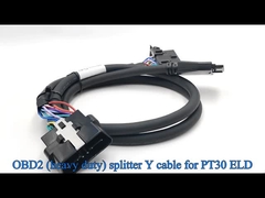PT30 ELD OBD J1962 Splitter Y Cable for Pacific Track dla Volvo lub Mack Trucks w Ameryce Północnej