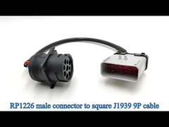 RP1226 14 Pin to Black Deutsch J1939 9Pin ELD Kabel