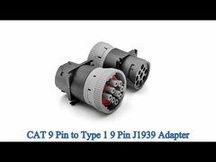 CAT 9 Adapter od szpilki do typu 1 19 szpilki J1939 do koparek gąsienicowych