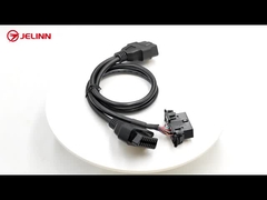 OBD 2 OBD2 Splitter Y Kabel męski do podwójnej żeńskiej 16 pin dla samochodów Mazda Mitsubishi