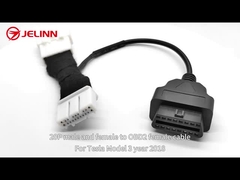 Kabel OBD2 OBD Adapter 20 Pin do OBDII dla Tesli Model 3 Rok 2018