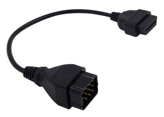 OBD2 OBDII J1962 Female to Renault 12 Pin OBD1 Male Connector Cable