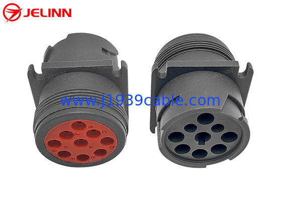 Type 1 Deutsch 9 Pin J1939 Male Plug Connector with 9 PCS of Pins