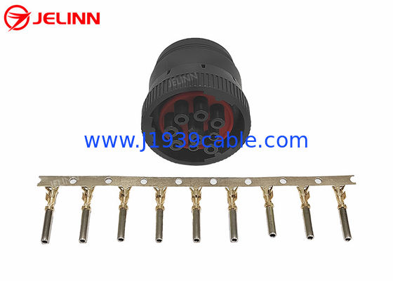 Type 1 Deutsch 9 Pin J1939 Female Connector with 9 PCS of Terminals