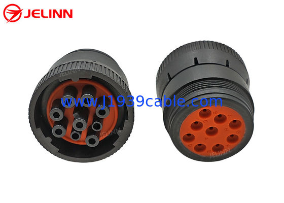 Type 1 Deutsch 9 Pin J1939 Female Connector with 9 PCS of Terminals
