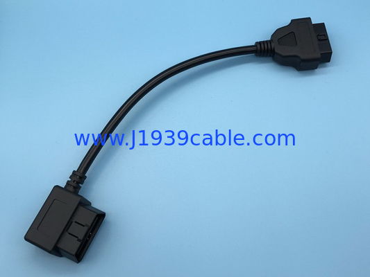 Kabel przedłużający port OBDII OBD 16-Pin Round For Fleet Management Devices