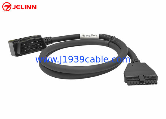 PT30 Kabel urządzenia ELD OBD2 OBDII J1962 Kabel elektroniczne urządzenie rejestrujące dla Volvo lub Mack Trucks w Ameryce Północnej