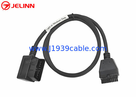 PT30 Kabel urządzenia ELD OBD2 OBDII J1962 Kabel elektroniczne urządzenie rejestrujące dla Volvo lub Mack Trucks w Ameryce Północnej
